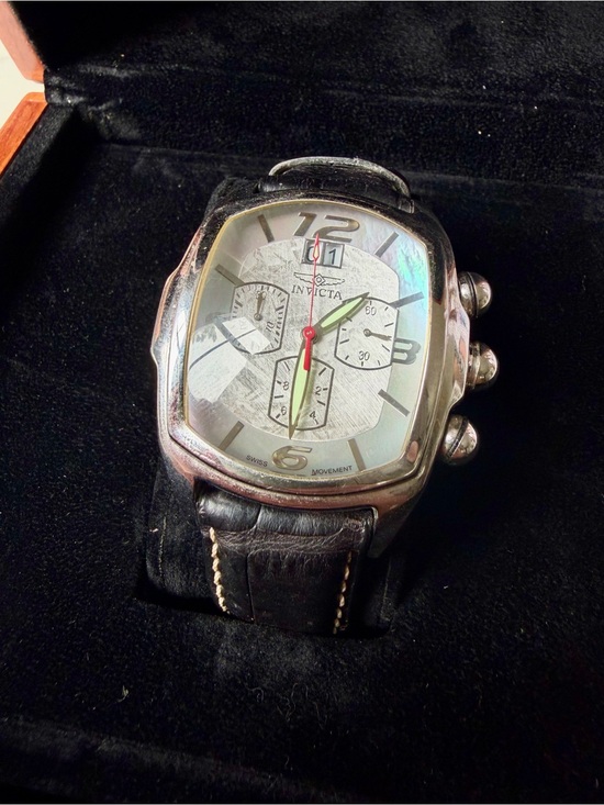 Invicta Other - Invicta Meteorite Grand Lupah Silver Dial Chronograph Watch